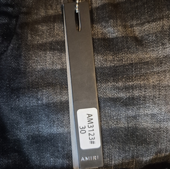 NWT AMIRI WAXED TONAL MX1 JEAN - Picture 9 of 16